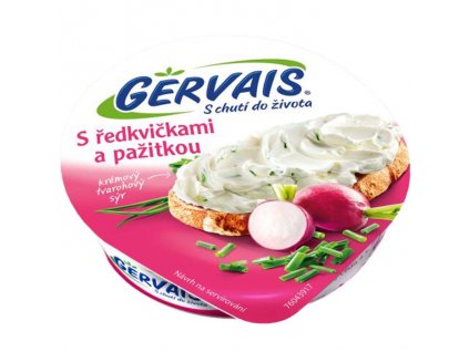 Gervais Original 80g ředkvička, pažitka