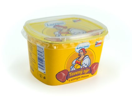 Lacrum tavený sýr 180g s uzeným masem