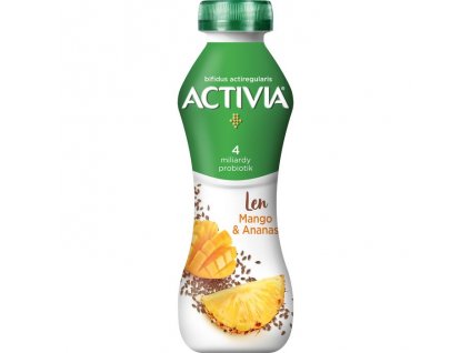 Activia cereální nápoj 280g ananas+mango+semínka