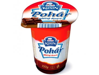 Kunín pohár 150g čokoláda