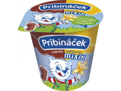Pribináček Mixík 125g kakao-vanilka