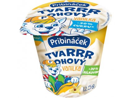 Pribináček tvarohový 125g vanilka