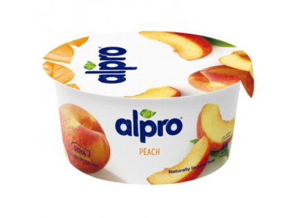 Alpro sojový jogurt 150g broskev