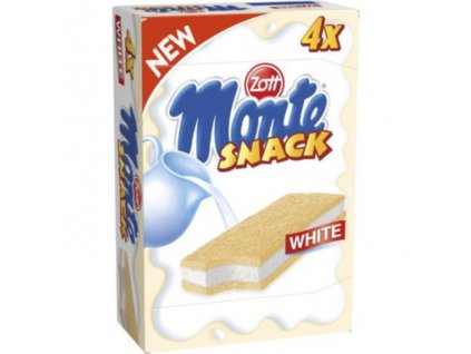 Monte mléčný řez @4x29g Snack White
