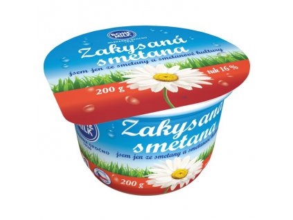 Bohemilk zakysaná smetana 200g 16%