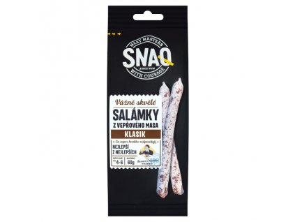 Kostelecké Snaq salámky 60g klasik