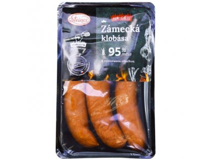 Steinex klobása 270g Zámecká s cibulkou
