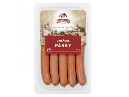 Krahulík párky 200g Vídeňské