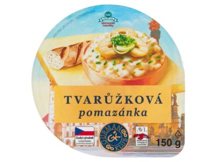 Jemná pomazánka 150g tvarůžková