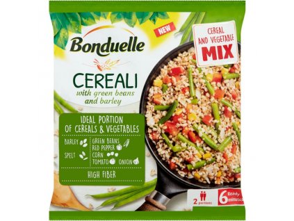 Mraž. Bonduele cereali luštěninová směs 400g s řezanou fazolkou a ječmenem