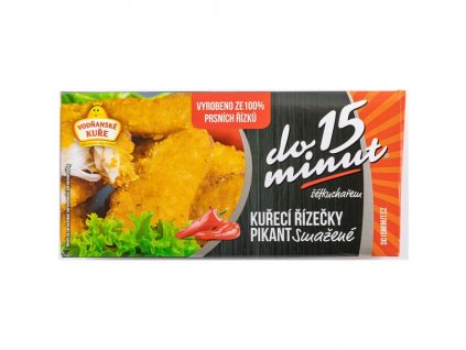 Mraž. Vodňanský kuřecí řízečky 400g pikant smažený