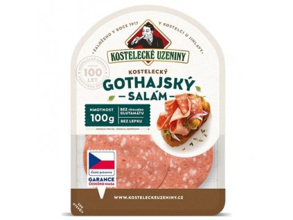 Kostelecký salám 100g Gothajský