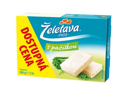 Želetava tavený sýr 100g s pažitkou