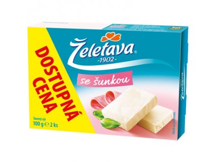 Želetava tavený sýr 100g se šunkou