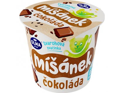 Olma tvarohový 90g čokoládový MÍŠÁNEK