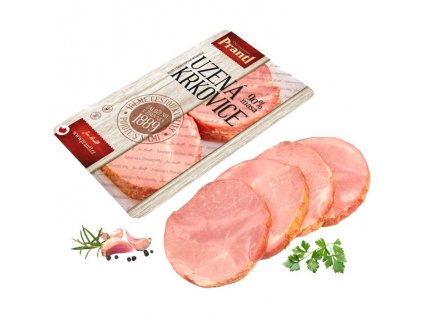 Prantl krkovice 400g uzená plátky