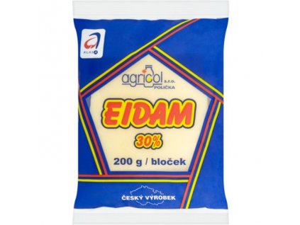 Agricol sýr 200g 30% Eidam bloček