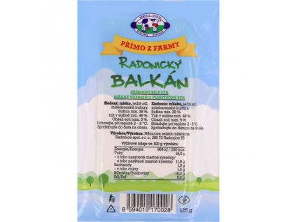 Balkánský sýr 125g