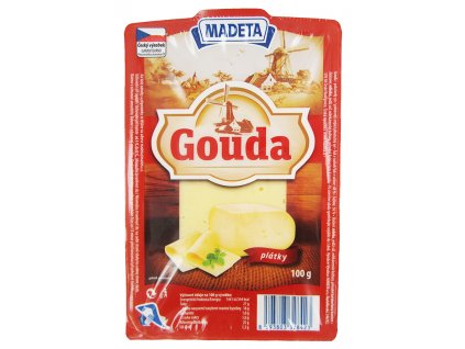 Madeta sýr 100g Gouda 48% plátky