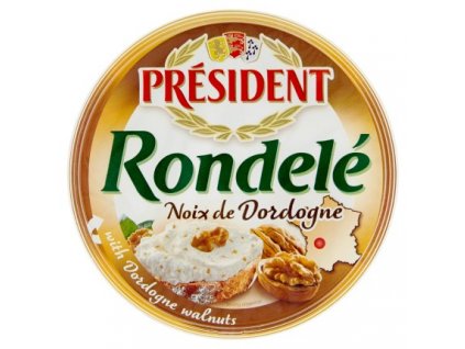 Président Rondelé 100g s ořechy