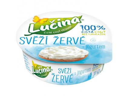 Lučina svěží žervé 80g jogurtem