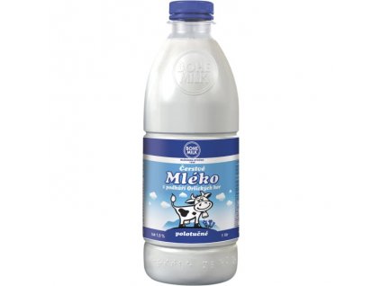 Bohemilk čerstvé mléko 1L 1,5% PET