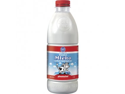 Bohemilk čerstvé mléko 1L 3,5% PET
