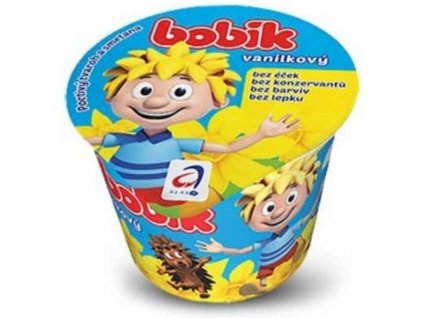 Bobík smetanový 70g vanilka 14%