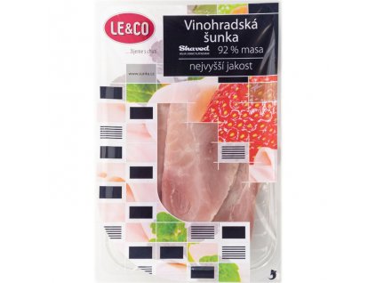 Le & Co šunka 100g Vinohradská shaved NJ