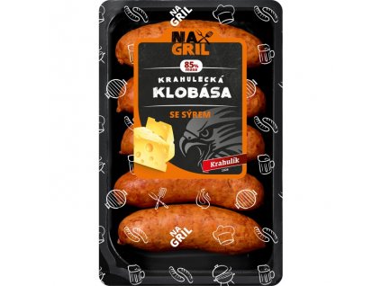 Krahulecká klobása 350g se sýrem OA