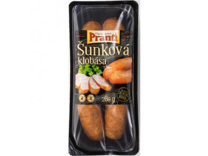 Prantl klobása 260g šunková