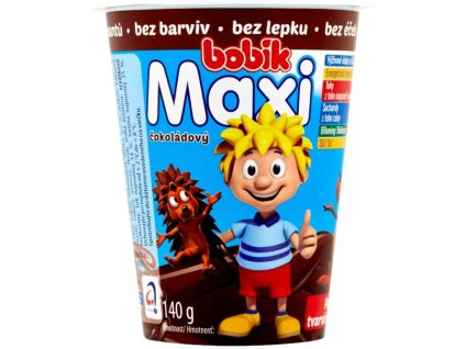 Bobík MAXI smetanový krém 130g čokoládový