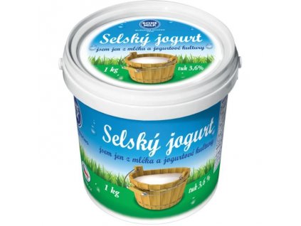 Bohemilk jogurt 1kg Selský