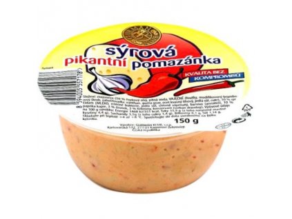GK sýrová pomazánka 150g pikantní
