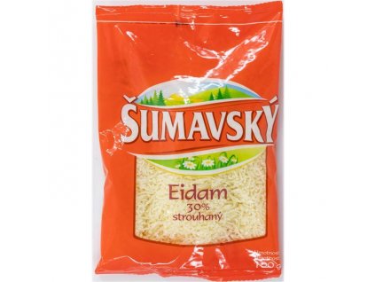 Šumavský Eidam 30% 100g strouhaný