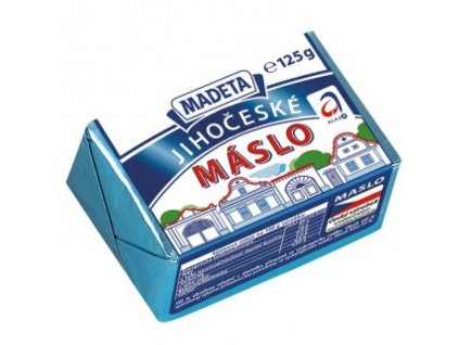 Madeta Jihočeské máslo 125g