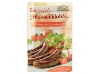 Ponnath grilovací klobása 200g Bavorská