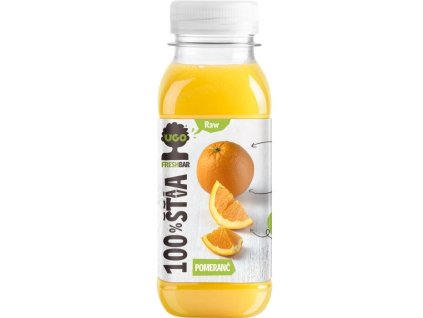 UGO 0,25l 100% pomeranč