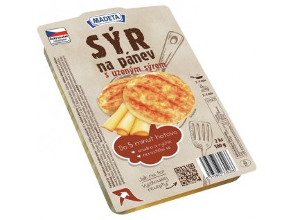 Madeta sýr 100g na pánev s uzeným sýrem