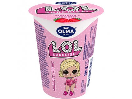 Olma LOL jogurt 105g jahoda