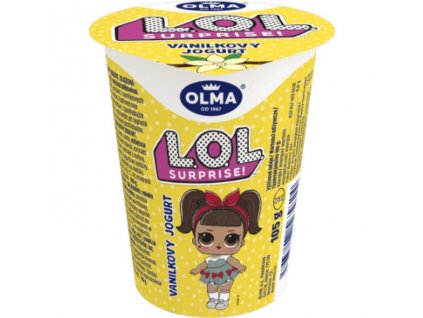Olma LOL jogurt 105g vanilka