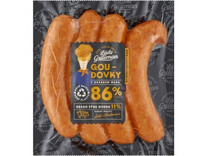 Láďa Grileman klobásy 450g Goudovky