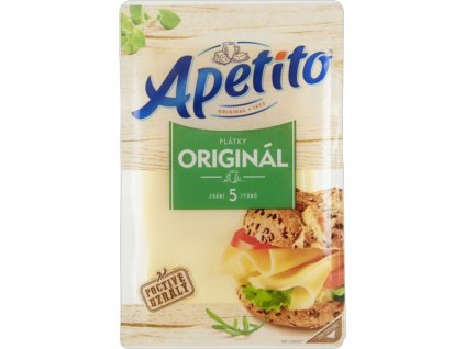 Apetito sýr 90g Originál plátky