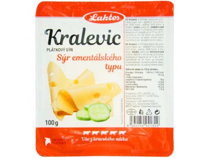 Laktos Kralevic 100g plátky
