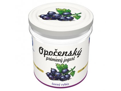 Bohemilk opočenský jogurt 150g černý rybíz PREMIUM