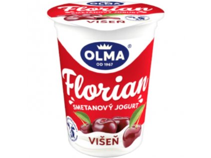 Olma Florian jogurt 150g smetanovýb višeň 8%
