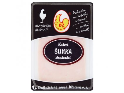 Klatovy kuřecí šunka 100g prsní standardní krájená OA