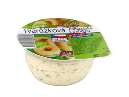 Jemná pomazánka 150g tvarůžková