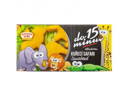 Mraž. Vodňanské kuřecí Safari 400g smažené