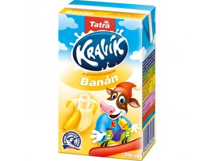 Kravík 0,25L banán